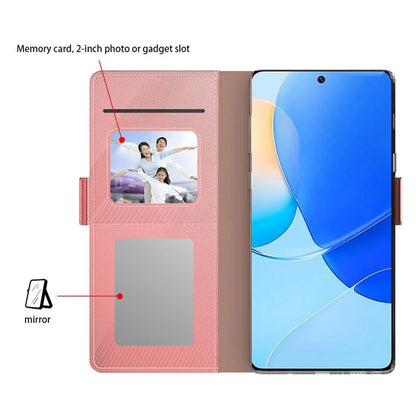 For Honor Magic6 Ultimate 5G Case Makeup Mirror Function Leather Cover with Card Holder