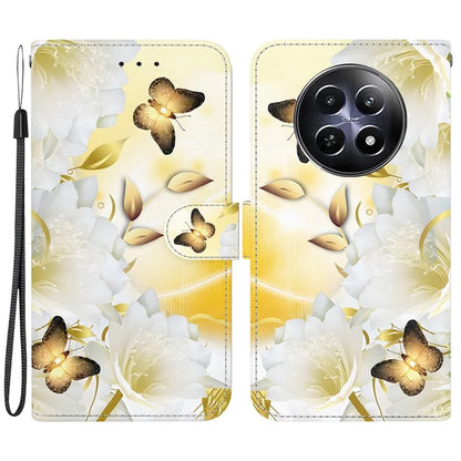 For Realme 12 5G / 12x 5G Wallet Phone Case Pattern Printing Protective Leather Cover