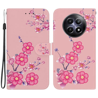 For Realme 12 5G / 12x 5G Wallet Phone Case Pattern Printing Protective Leather Cover