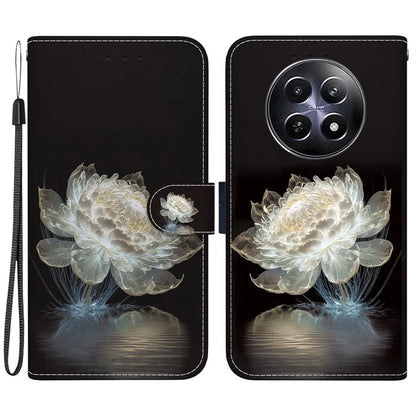 For Realme 12 5G / 12x 5G Wallet Phone Case Pattern Printing Protective Leather Cover