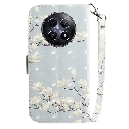 For Realme 12 5G / 12x 5G Leather Case Phone Wallet Cover Pattern Printing