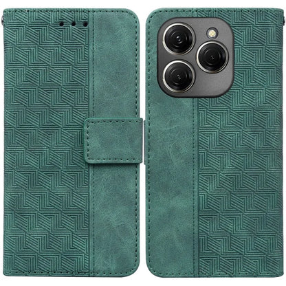 For TECNO Spark 20 Pro Case Geometry Phone Leather Cover with Wallet