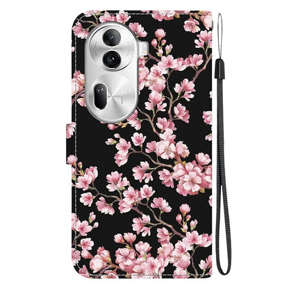 For Oppo Reno11 Pro 5G (Global) Leather Case Pattern Printing Wallet Phone Cover