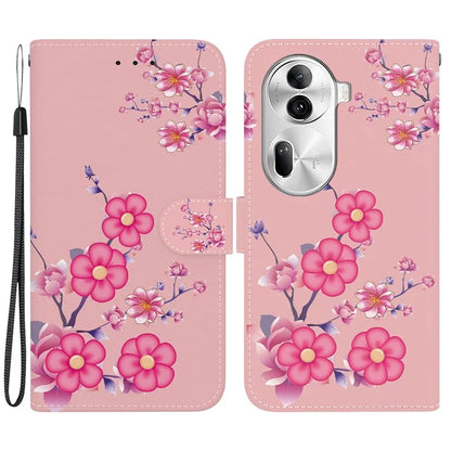 For Oppo Reno11 Pro 5G (Global) Leather Case Pattern Printing Wallet Phone Cover