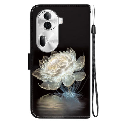 For Oppo Reno11 Pro 5G (Global) Leather Case Pattern Printing Wallet Phone Cover