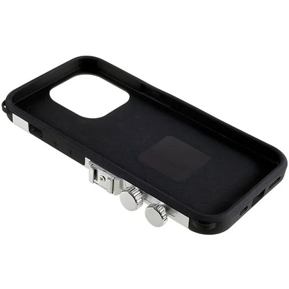 For iPhone 15 Pro Max Case with Lanyard Leather+TPU+PC Phone Cover Camera Design