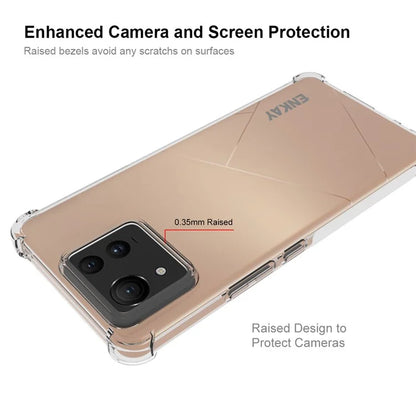 ENKAY HAT PRINCE For Asus Zenfone 11 Ultra 5G TPU Case Reinforced Corners Clear Phone Cover