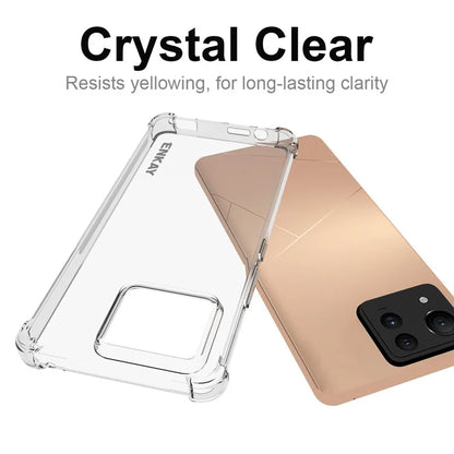 ENKAY HAT PRINCE For Asus Zenfone 11 Ultra 5G TPU Case Reinforced Corners Clear Phone Cover