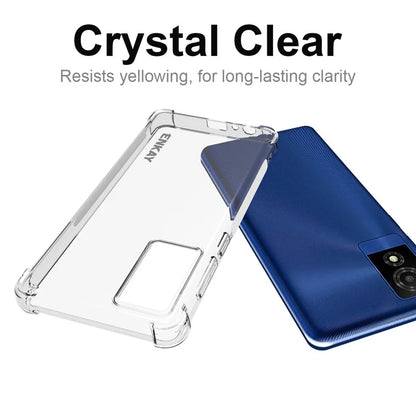 ENKAY HAT PRINCE For TCL 501 Case Drop-resistant TPU Transparent Phone Cover