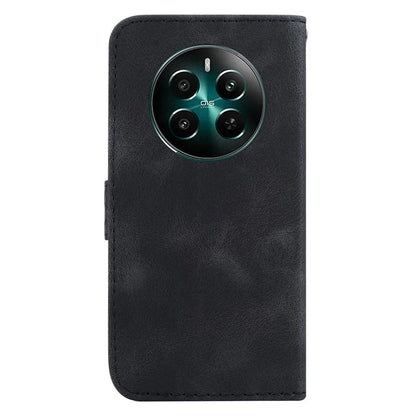 For Realme 12+ 5G / Narzo 70 Pro 5G Wallet Case 7-Shape PU Leather Protective Cover