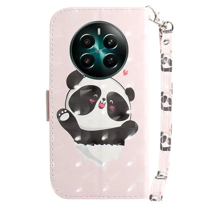 For Realme 12+ 5G / Narzo 70 Pro 5G Wallet Case Pattern Printing Phone Leather Cover