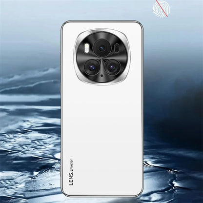 For Honor Magic6 Pro 5G Case Acrylic+TPU Phone Cover Anti-Scratch Phone Shell with Electroplating Frame