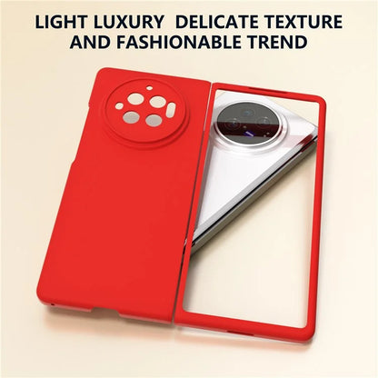 For vivo X Fold3 Case Skin-Touch Hard PC Protective Phone Cover