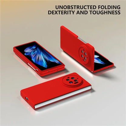 For vivo X Fold3 Case Skin-Touch Hard PC Protective Phone Cover