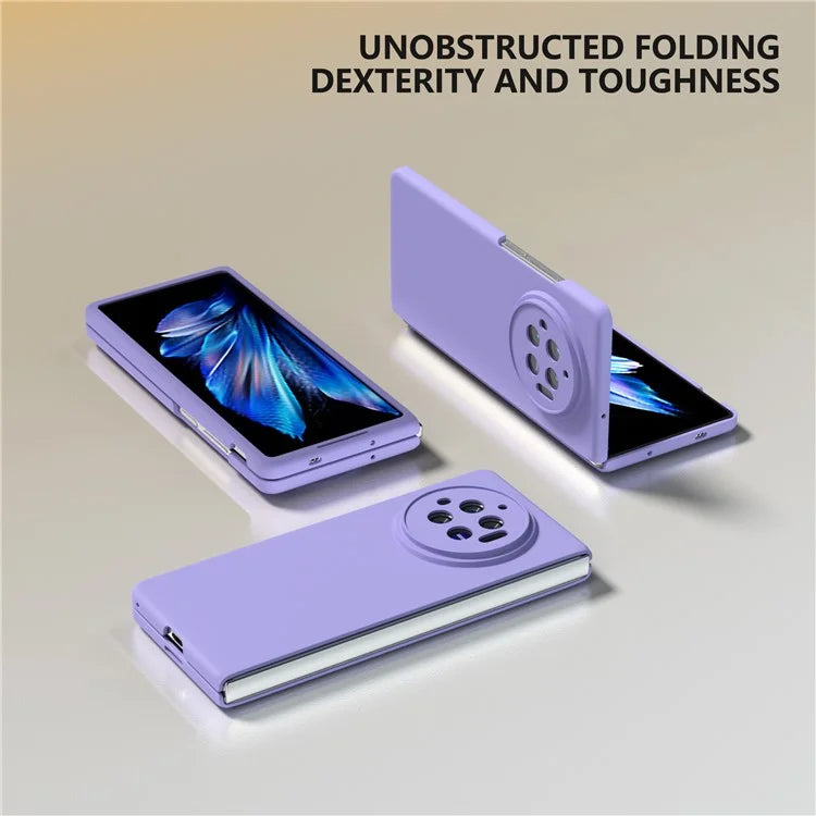 For vivo X Fold3 Case Skin-Touch Hard PC Protective Phone Cover