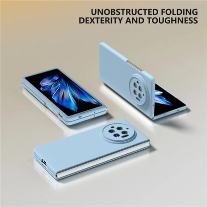 For vivo X Fold3 Case Skin-Touch Hard PC Protective Phone Cover