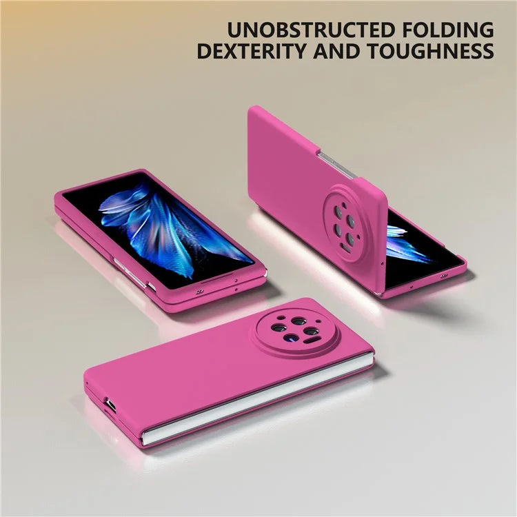 For vivo X Fold3 Case Skin-Touch Hard PC Protective Phone Cover