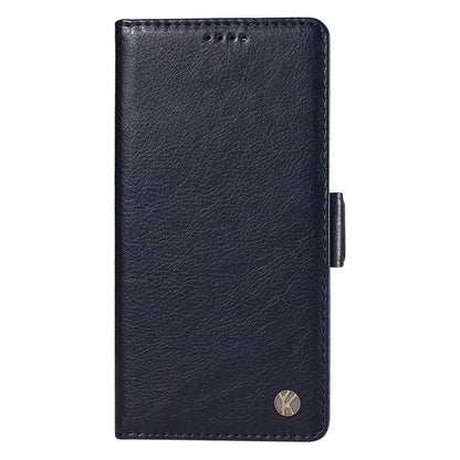 YIKATU YK-007 For iPhone 13 Wallet Case Litchi Texture Leather Stand Phone Cover