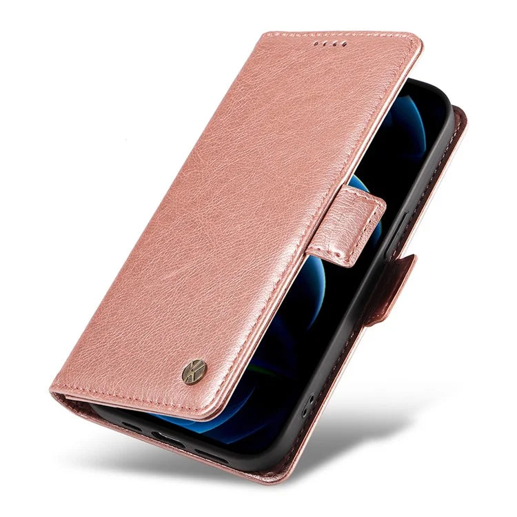 YIKATU YK-007 For iPhone 12 / 12 Pro Leather Case Wallet Protective Phone Cover