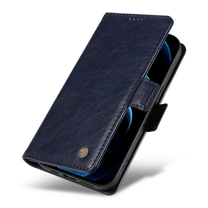 YIKATU YK-007 For iPhone 12 / 12 Pro Leather Case Wallet Protective Phone Cover