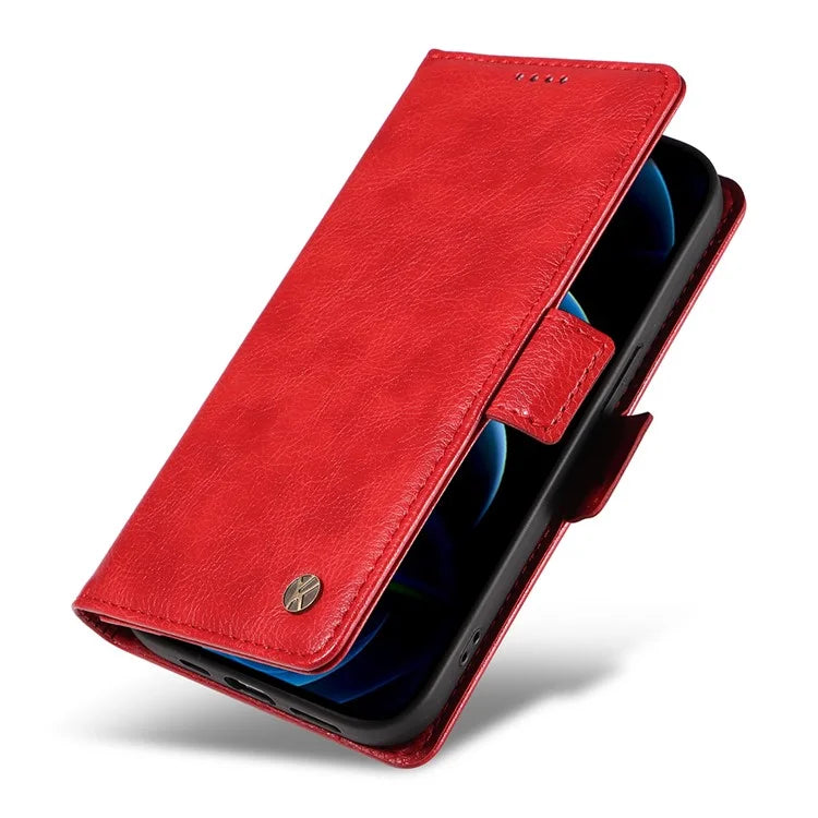 YIKATU YK-007 For iPhone 12 / 12 Pro Leather Case Wallet Protective Phone Cover