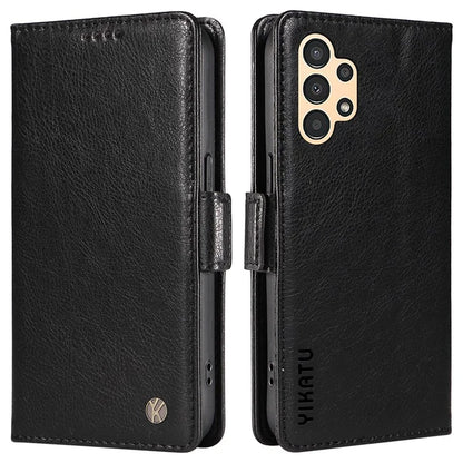YIKATU YK-007 For Samsung Galaxy A13 5G / A13 4G / A04s 4G (164.7 x 76.7 x 9.1 mm) Phone Cover Magnetic Clasp Leather Case