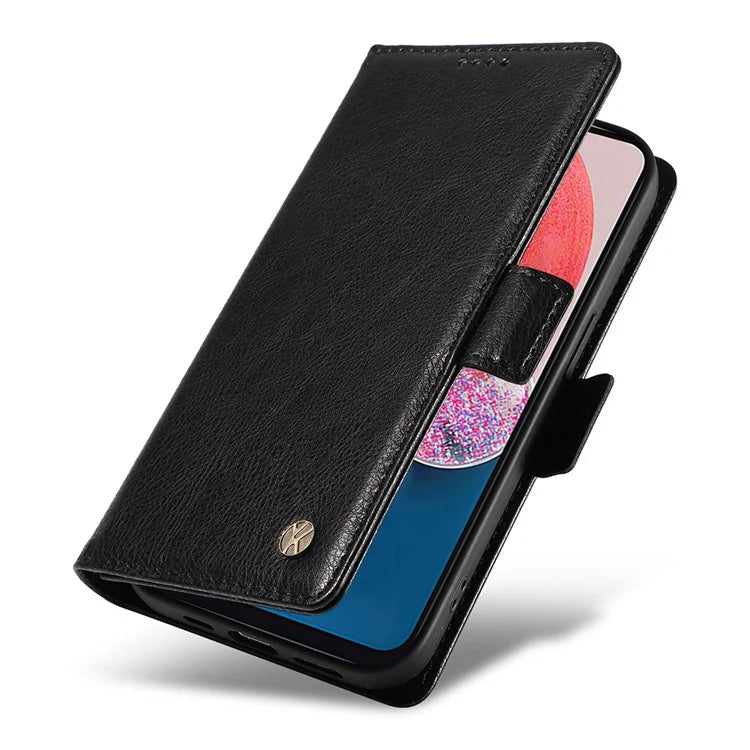 YIKATU YK-007 For Samsung Galaxy A13 5G / A13 4G / A04s 4G (164.7 x 76.7 x 9.1 mm) Phone Cover Magnetic Clasp Leather Case