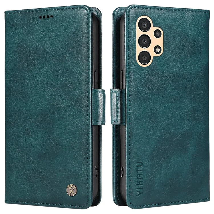 YIKATU YK-007 For Samsung Galaxy A13 5G / A13 4G / A04s 4G (164.7 x 76.7 x 9.1 mm) Phone Cover Magnetic Clasp Leather Case