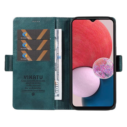 YIKATU YK-007 For Samsung Galaxy A13 5G / A13 4G / A04s 4G (164.7 x 76.7 x 9.1 mm) Phone Cover Magnetic Clasp Leather Case