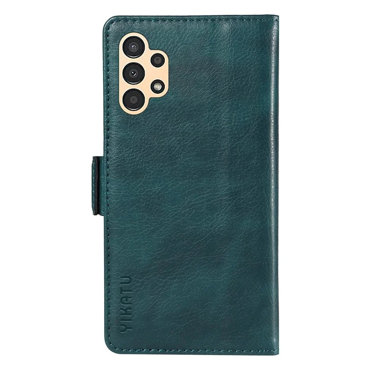 YIKATU YK-007 For Samsung Galaxy A13 5G / A13 4G / A04s 4G (164.7 x 76.7 x 9.1 mm) Phone Cover Magnetic Clasp Leather Case