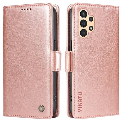 YIKATU YK-007 For Samsung Galaxy A13 5G / A13 4G / A04s 4G (164.7 x 76.7 x 9.1 mm) Phone Cover Magnetic Clasp Leather Case