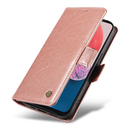 YIKATU YK-007 For Samsung Galaxy A13 5G / A13 4G / A04s 4G (164.7 x 76.7 x 9.1 mm) Phone Cover Magnetic Clasp Leather Case