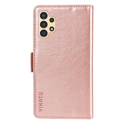 YIKATU YK-007 For Samsung Galaxy A13 5G / A13 4G / A04s 4G (164.7 x 76.7 x 9.1 mm) Phone Cover Magnetic Clasp Leather Case