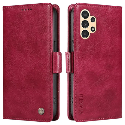 YIKATU YK-007 For Samsung Galaxy A13 5G / A13 4G / A04s 4G (164.7 x 76.7 x 9.1 mm) Phone Cover Magnetic Clasp Leather Case