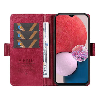YIKATU YK-007 For Samsung Galaxy A13 5G / A13 4G / A04s 4G (164.7 x 76.7 x 9.1 mm) Phone Cover Magnetic Clasp Leather Case