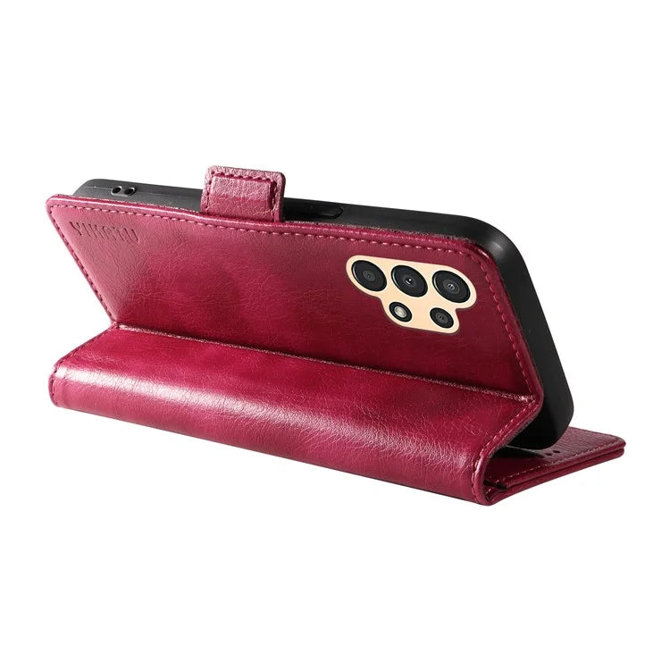 YIKATU YK-007 For Samsung Galaxy A13 5G / A13 4G / A04s 4G (164.7 x 76.7 x 9.1 mm) Phone Cover Magnetic Clasp Leather Case