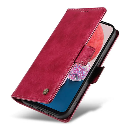 YIKATU YK-007 For Samsung Galaxy A13 5G / A13 4G / A04s 4G (164.7 x 76.7 x 9.1 mm) Phone Cover Magnetic Clasp Leather Case