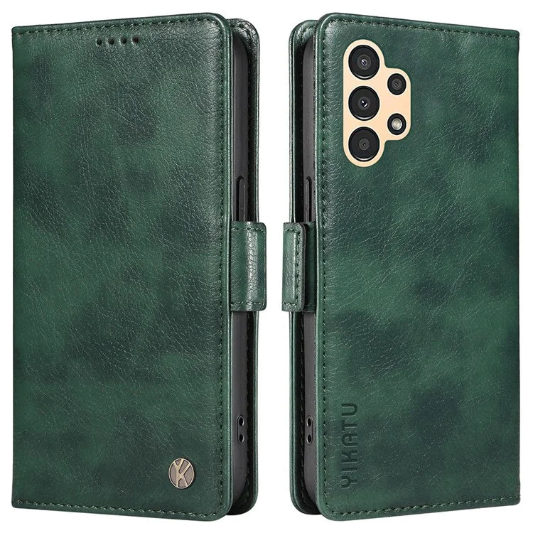 YIKATU YK-007 For Samsung Galaxy A13 5G / A13 4G / A04s 4G (164.7 x 76.7 x 9.1 mm) Phone Cover Magnetic Clasp Leather Case