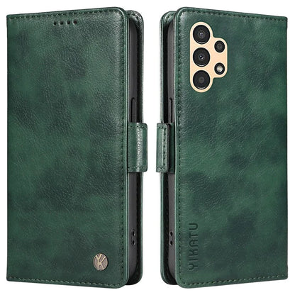 YIKATU YK-007 For Samsung Galaxy A13 5G / A13 4G / A04s 4G (164.7 x 76.7 x 9.1 mm) Phone Cover Magnetic Clasp Leather Case