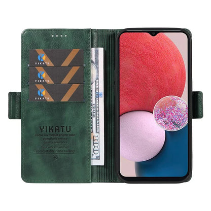 YIKATU YK-007 For Samsung Galaxy A13 5G / A13 4G / A04s 4G (164.7 x 76.7 x 9.1 mm) Phone Cover Magnetic Clasp Leather Case
