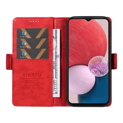 YIKATU YK-007 For Samsung Galaxy A13 5G / A13 4G / A04s 4G (164.7 x 76.7 x 9.1 mm) Phone Cover Magnetic Clasp Leather Case