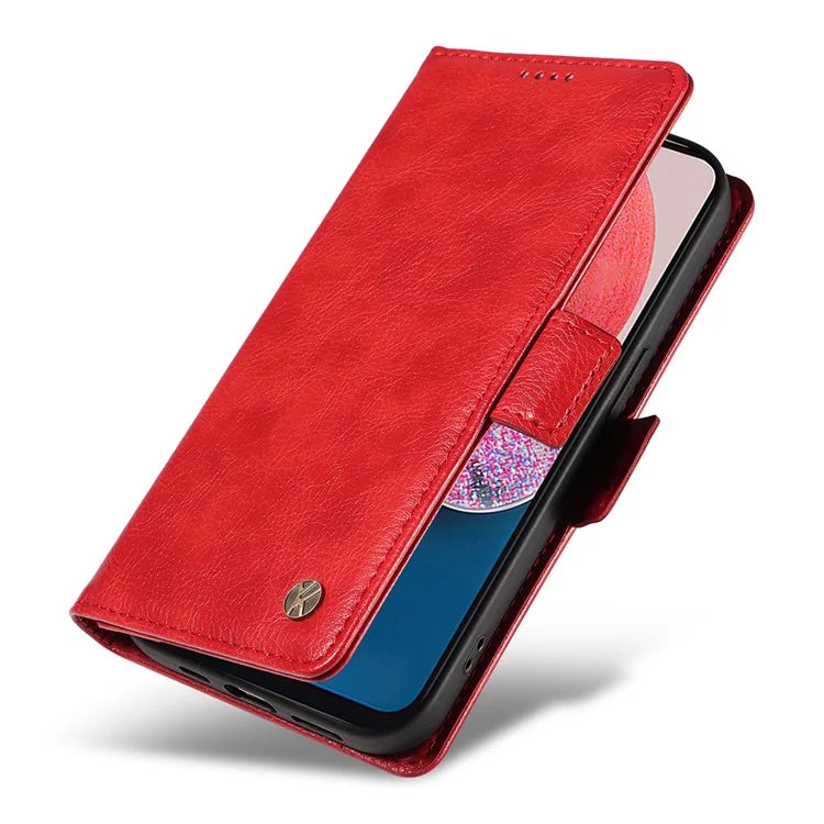 YIKATU YK-007 For Samsung Galaxy A13 5G / A13 4G / A04s 4G (164.7 x 76.7 x 9.1 mm) Phone Cover Magnetic Clasp Leather Case
