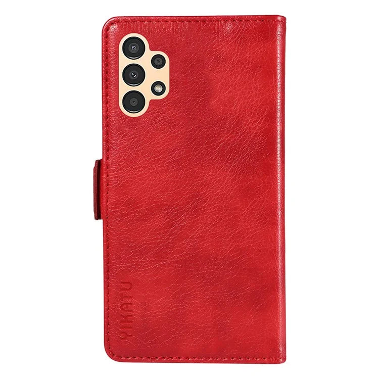 YIKATU YK-007 For Samsung Galaxy A13 5G / A13 4G / A04s 4G (164.7 x 76.7 x 9.1 mm) Phone Cover Magnetic Clasp Leather Case
