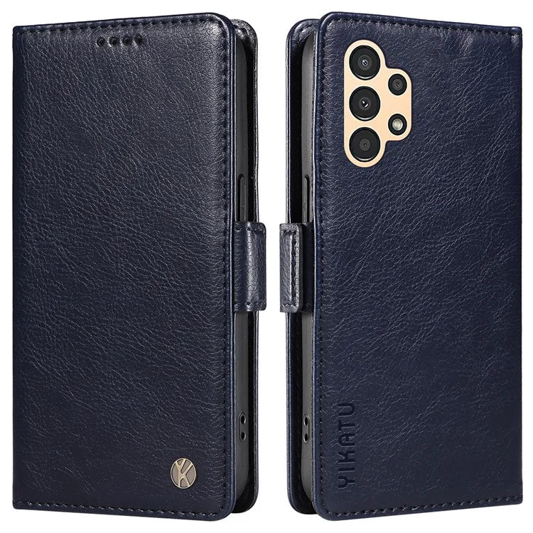 YIKATU YK-007 For Samsung Galaxy A13 5G / A13 4G / A04s 4G (164.7 x 76.7 x 9.1 mm) Phone Cover Magnetic Clasp Leather Case