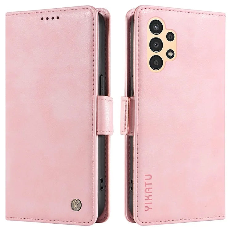 YIKATU YK-007 For Samsung Galaxy A13 5G / A13 4G / A04s 4G (164.7 x 76.7 x 9.1 mm) Phone Cover Magnetic Clasp Leather Case