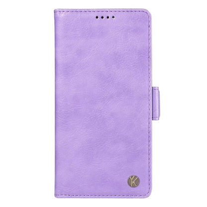 YIKATU YK-007 For Xiaomi 14 Case Litchi Texture Leather Phone Cover with Magnetic Clasp