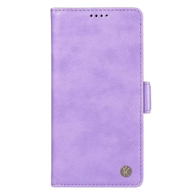 YIKATU YK-007 For Xiaomi 14 Pro Wallet Case Litchi Texture PU Leather Protective Phone Cover