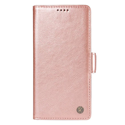 YIKATU YK-007 For Xiaomi 14 Pro Wallet Case Litchi Texture PU Leather Protective Phone Cover