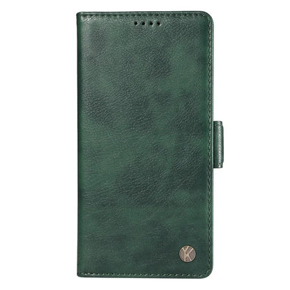 YIKATU YK-007 For Xiaomi 14 Pro Wallet Case Litchi Texture PU Leather Protective Phone Cover