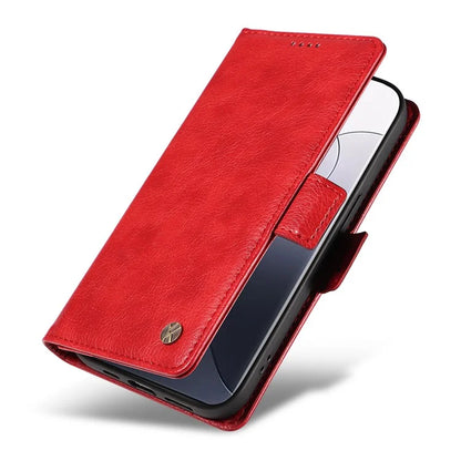 YIKATU YK-007 For Xiaomi 14 Pro Wallet Case Litchi Texture PU Leather Protective Phone Cover